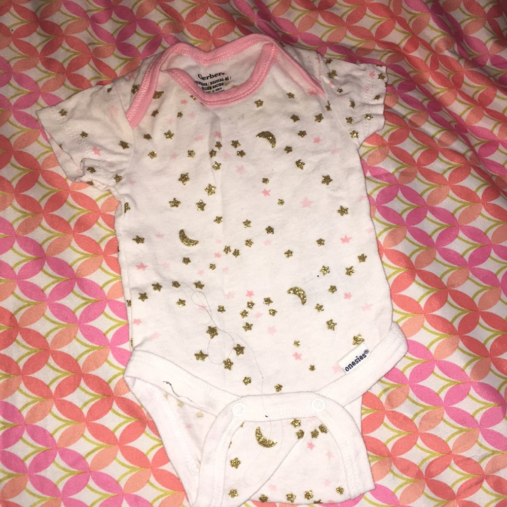 Girl, sparkle onsie
